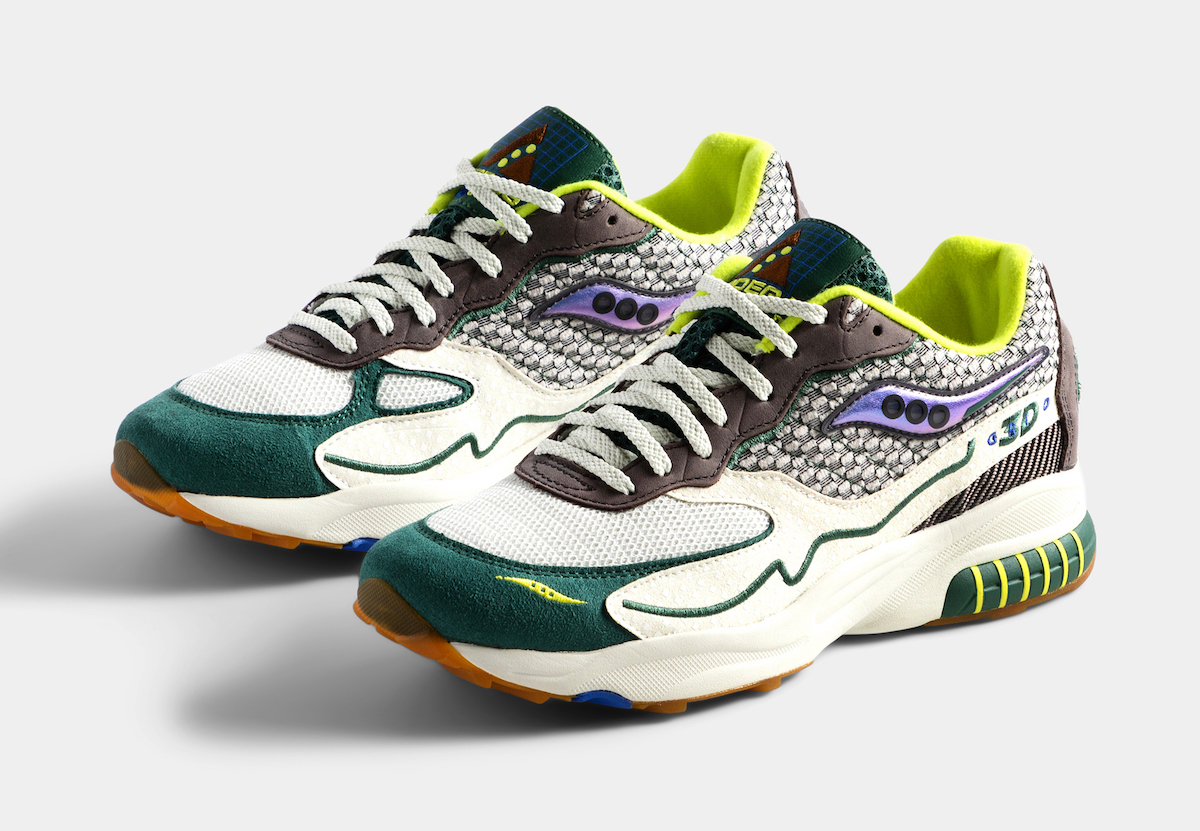 Giày Saucony 3D Grid Hurricane ‘Bodega’ S70764-1 - Ảnh 5