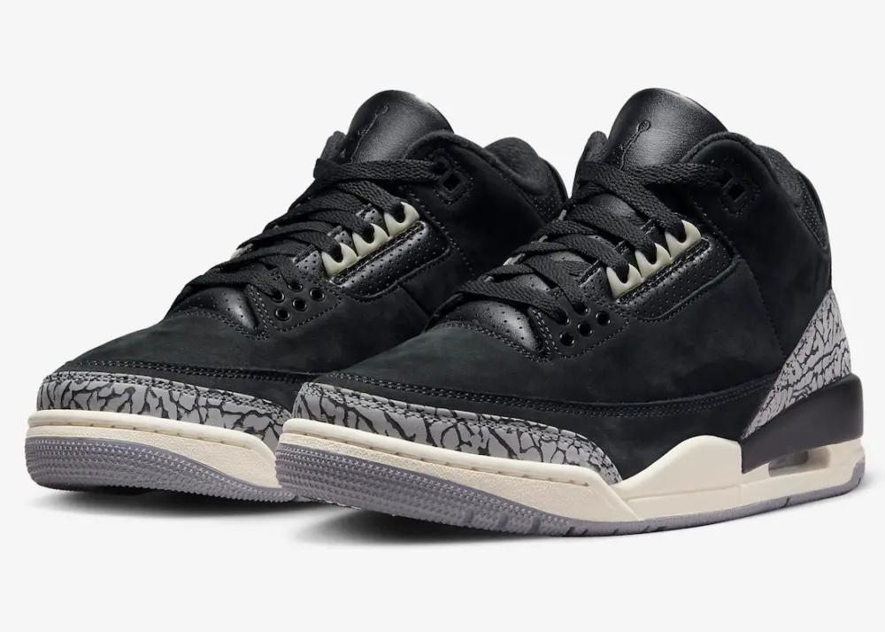 Giày Nike Air Jordan 3 Retro ‘Off Noir’ CK9246-001 - Ảnh 4