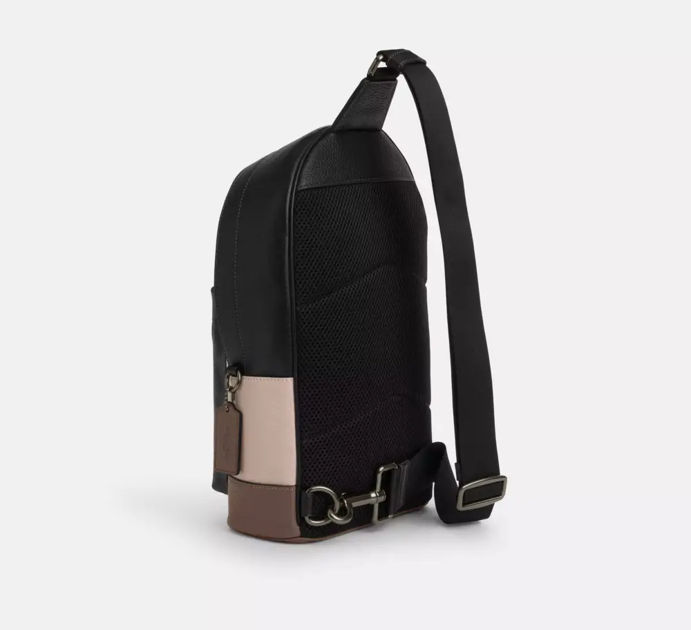 Alternative view of Balo Coach West Pack In Colorblock 'Dark Stone' CT814-QBX7Q
