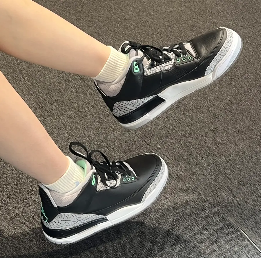 Giày Nike Air Jordan 3 Retro ‘Green Glow’ CT8532-031 - Ảnh 5