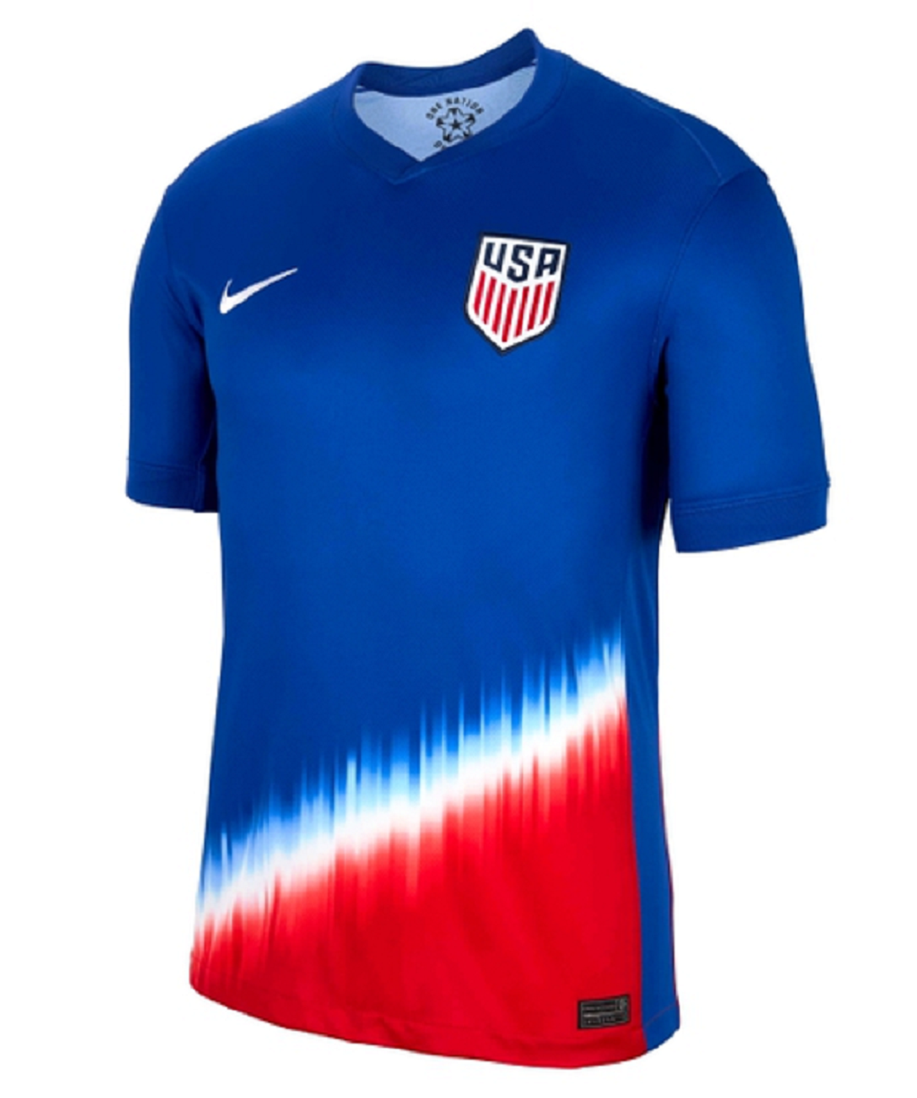 Áo Nike USMNT 2024 Stadium Away 'Old Royal' FJ4277-417