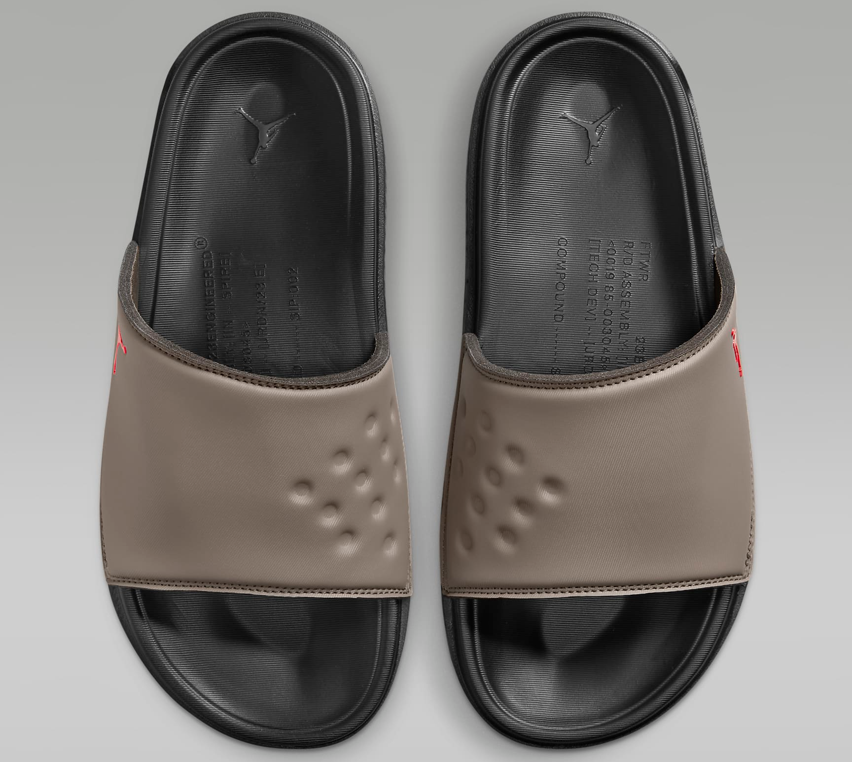 Dép Jordan Play Slide 'Palomino Fire Red' DC9835-201 - Ảnh 5