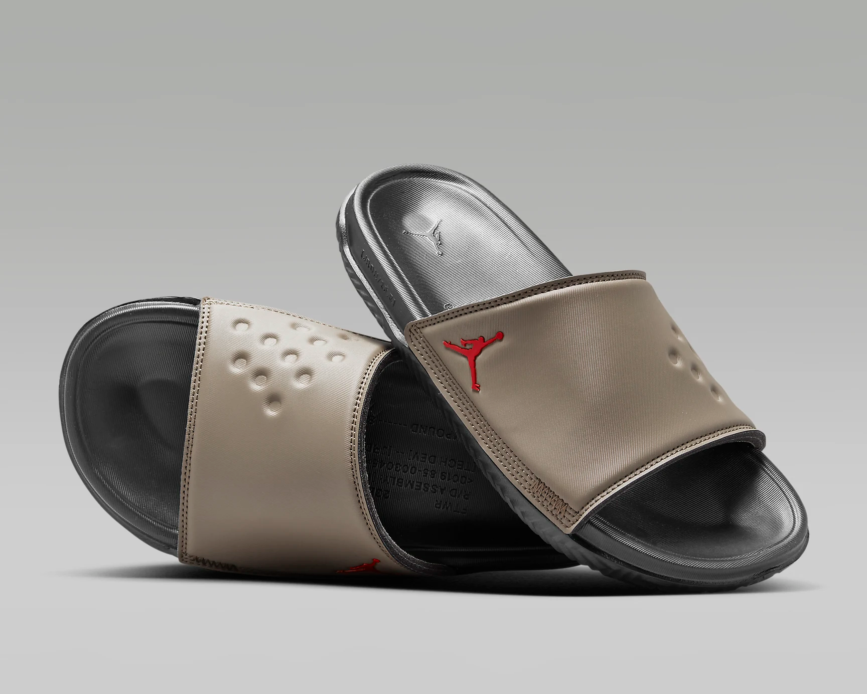 Dép Jordan Play Slide 'Palomino Fire Red' DC9835-201 - Ảnh 2