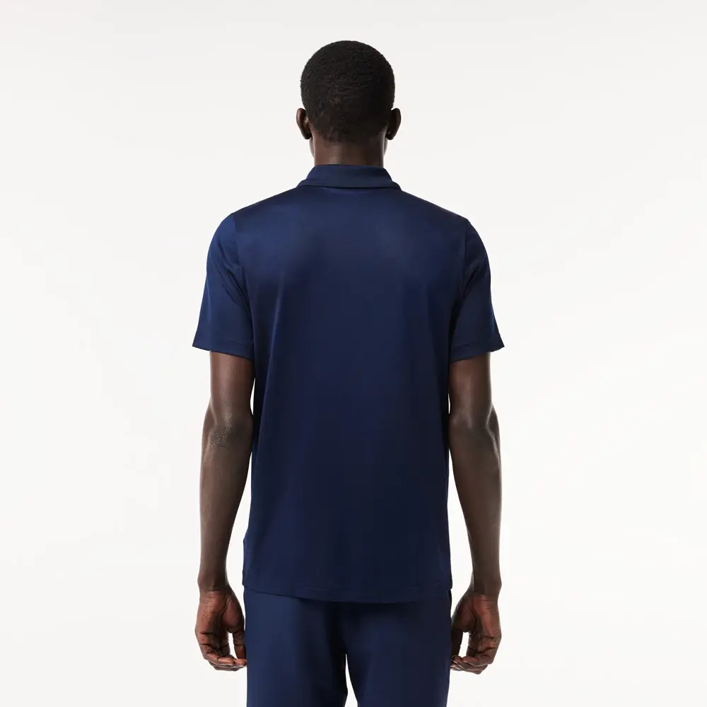 Áo Lacoste Sport Jersey Golf Polo ‘Navy’ DH3982-525 - Ảnh 3