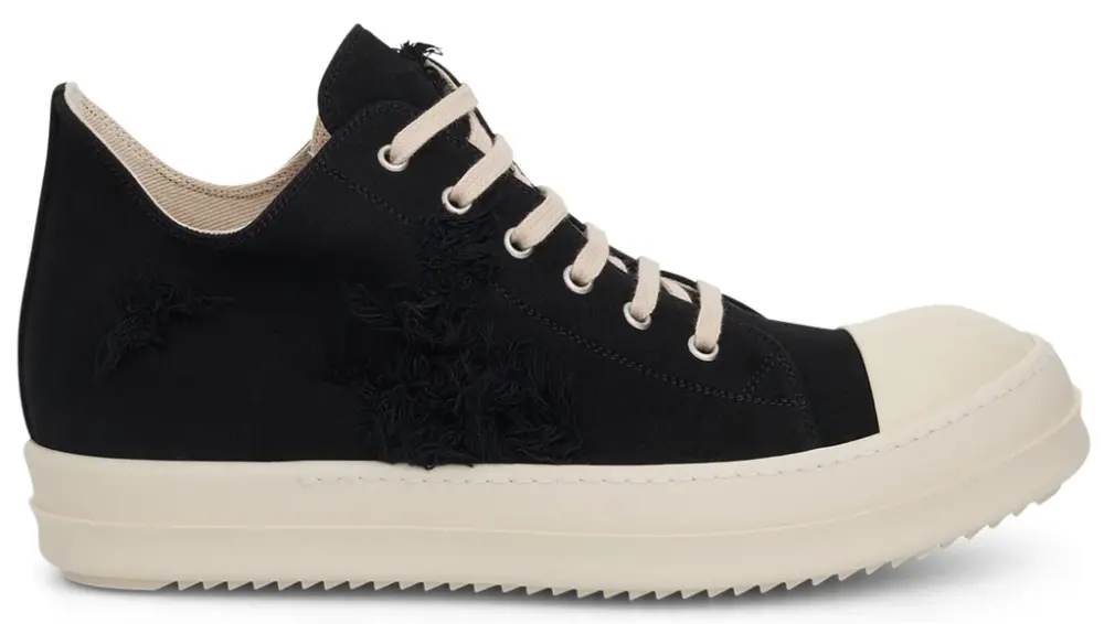 Giày Rick Owens DRKSHDW Ramones 'Black' DU02B4802SLASH-911