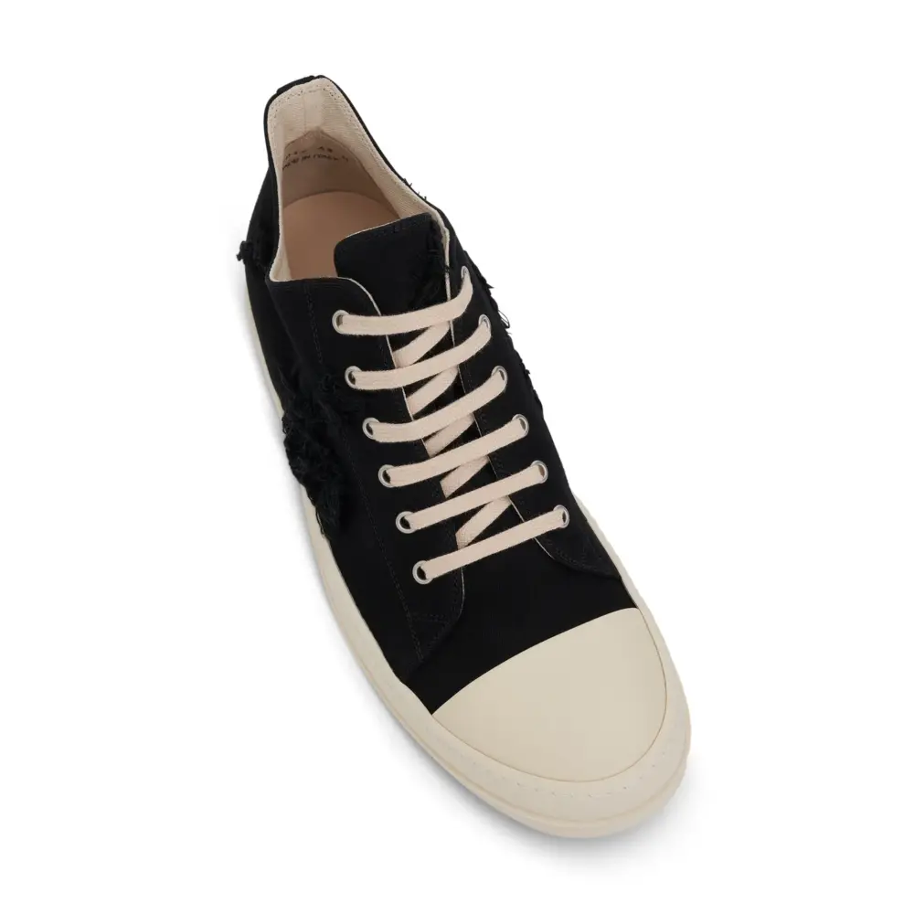 Giày Rick Owens DRKSHDW Ramones 'Black' DU02B4802SLASH-911 - Ảnh 3