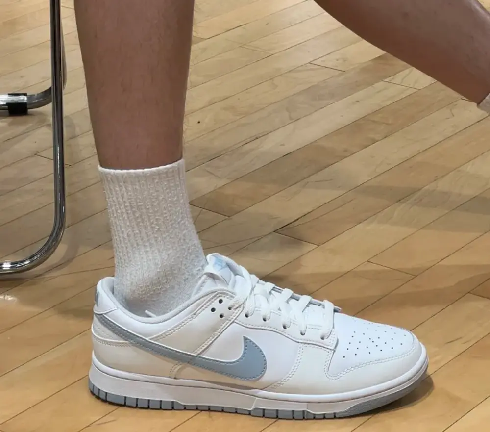 Giày Nike Dunk Low 'White Light Armory Blue' DV0831-109 - Ảnh 4