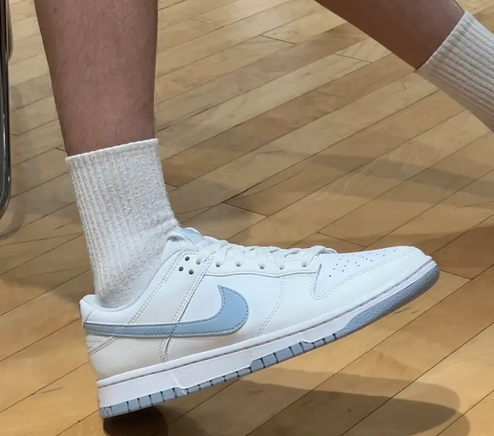 Alternative view of Giày Nike Dunk Low 'White Light Armory Blue' DV0831-109