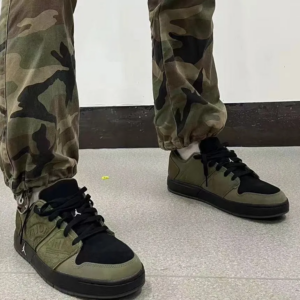 Alternative view of Giày Nike Air Jordan Nu Retro 1 Low ‘Khaki’ DV5141-200