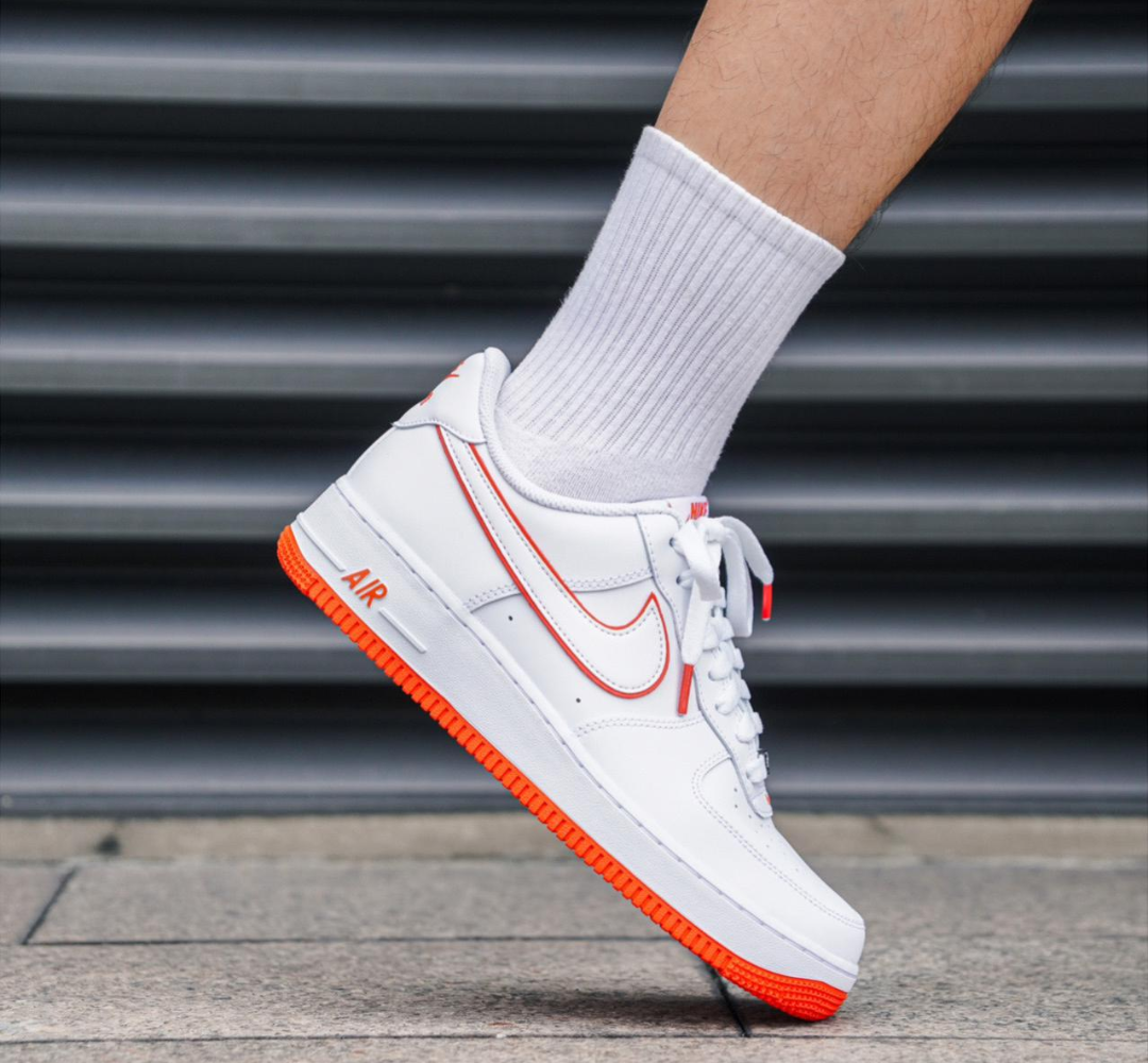 Giày Nike Air Force 1 GS ‘White Picante Red’ DV7762-101 - Ảnh 5