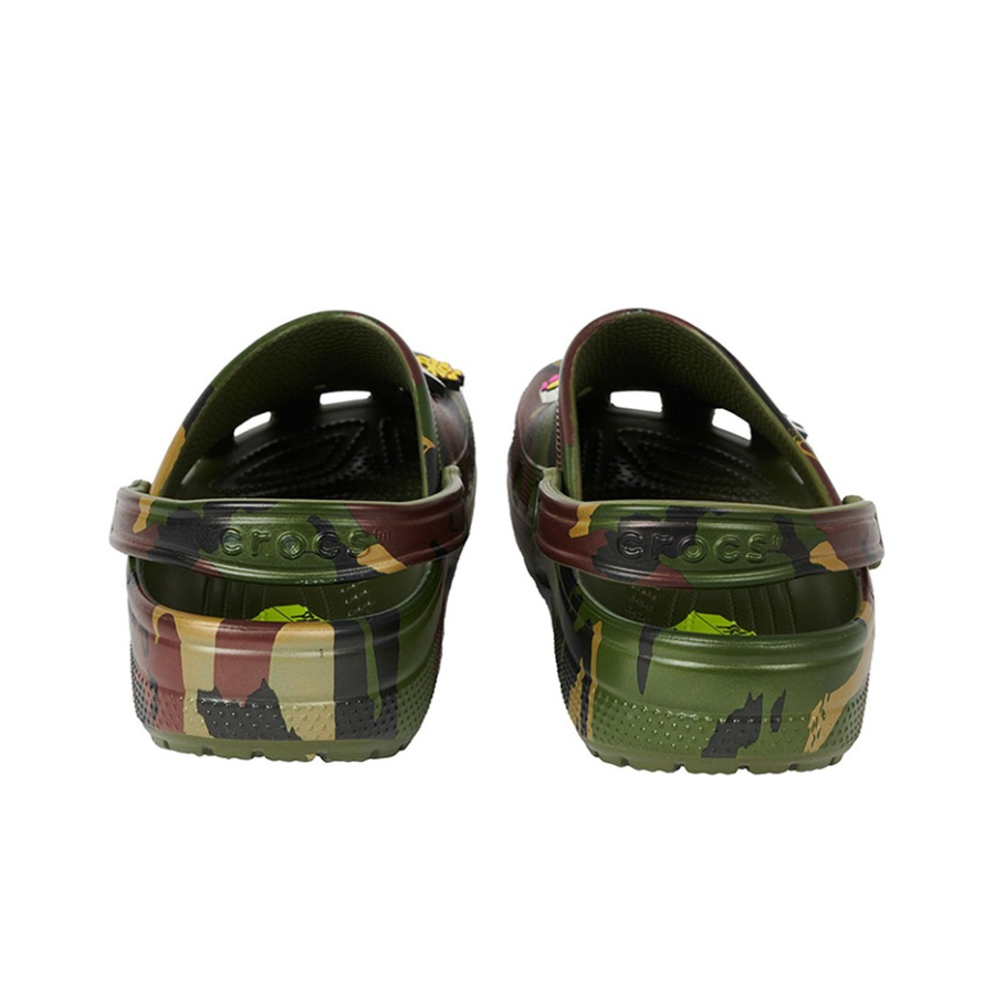 Dép Crocs Palace x Classic Clog ‘Jungle Camo’ 207951-960 - Ảnh 4