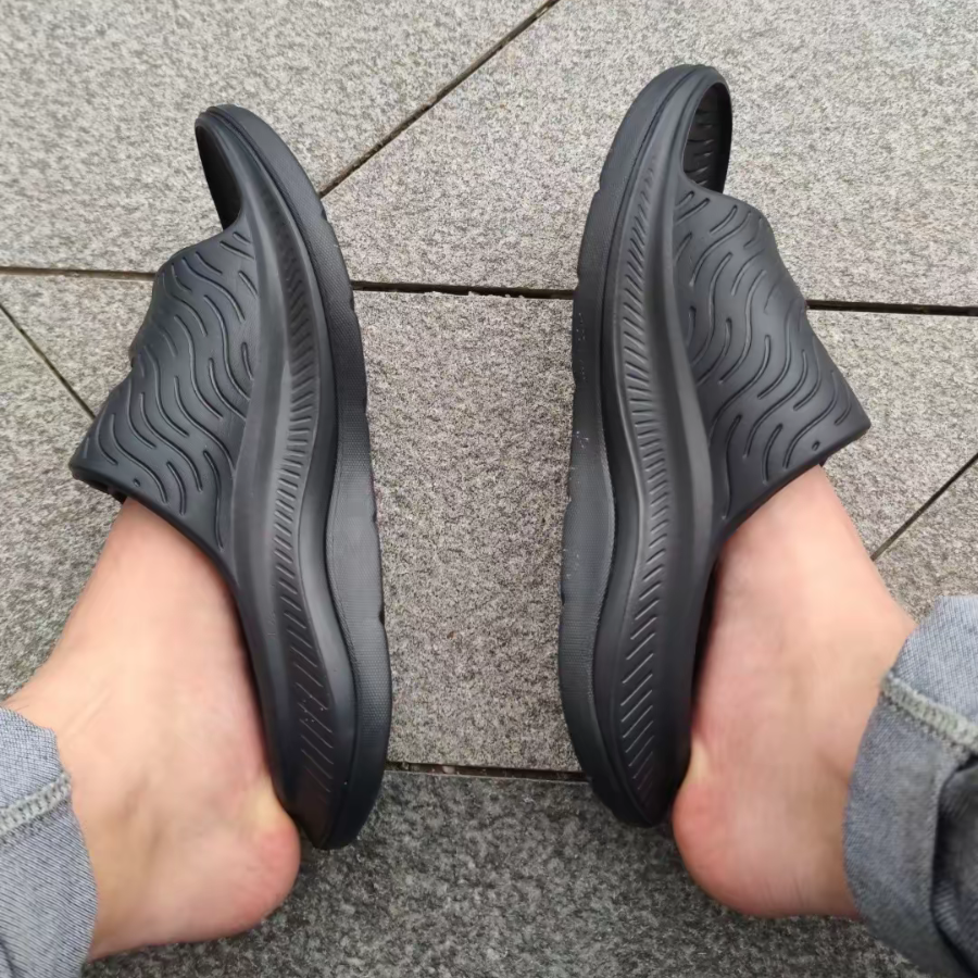 Dép Hoka Ora Luxe ‘Black’ 1134150-BBLC - Ảnh 3