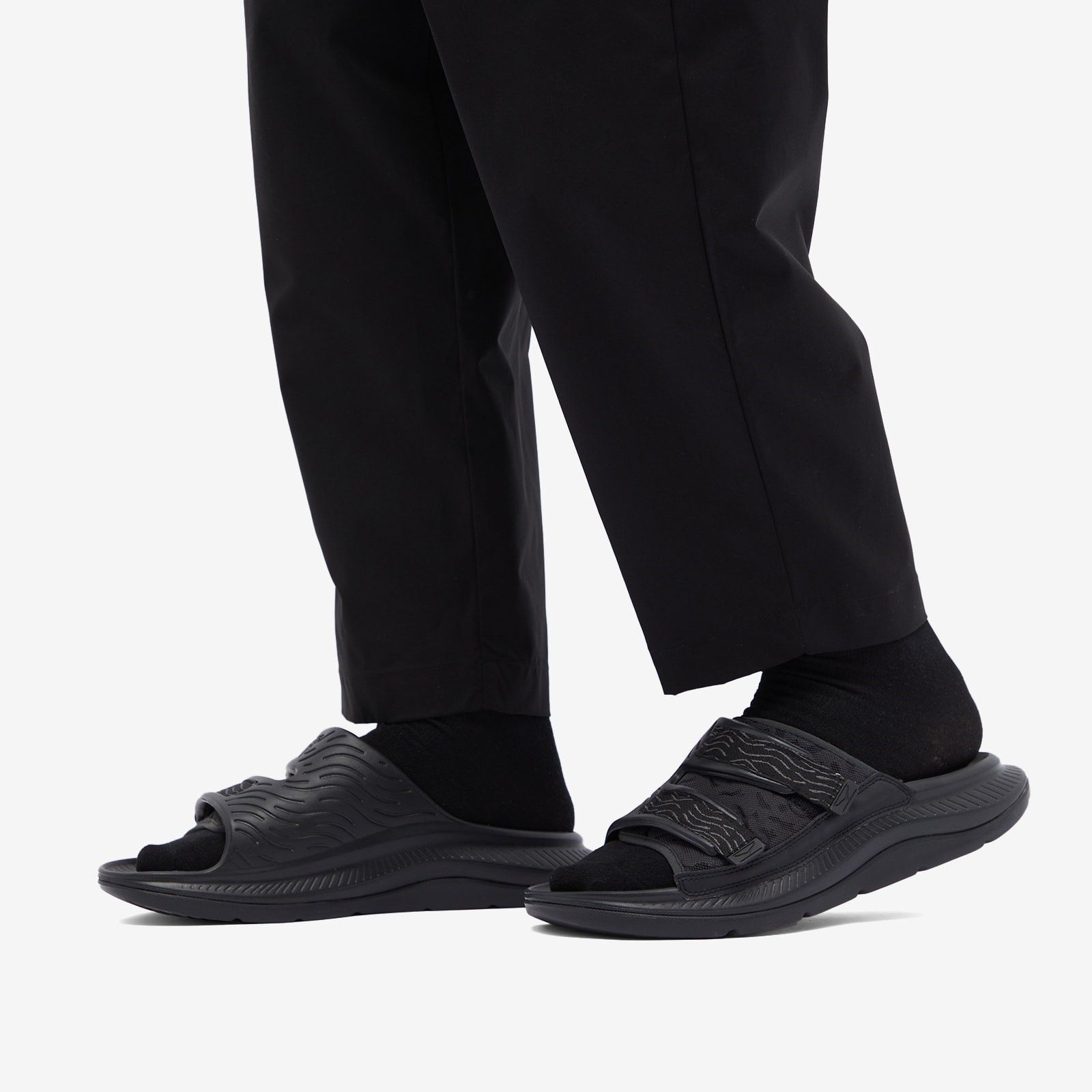 Dép Hoka Ora Luxe ‘Black’ 1134150-BBLC - Ảnh 5