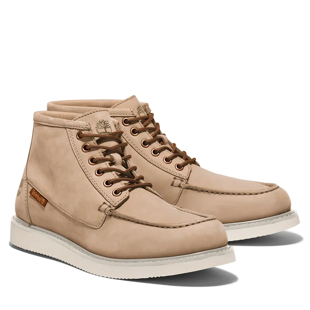 Giày Timberland Light Khaki Newmarket II 'Brown' A2CB5269 - Ảnh 4