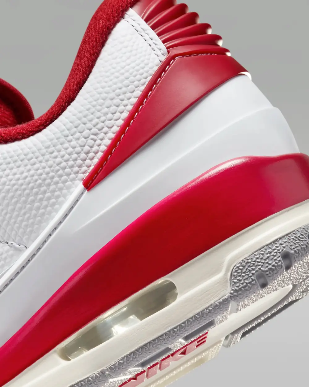 Alternative view of Giày Nike Air Jordan 2/3 ‘White Varsity Red’ FD0383-161