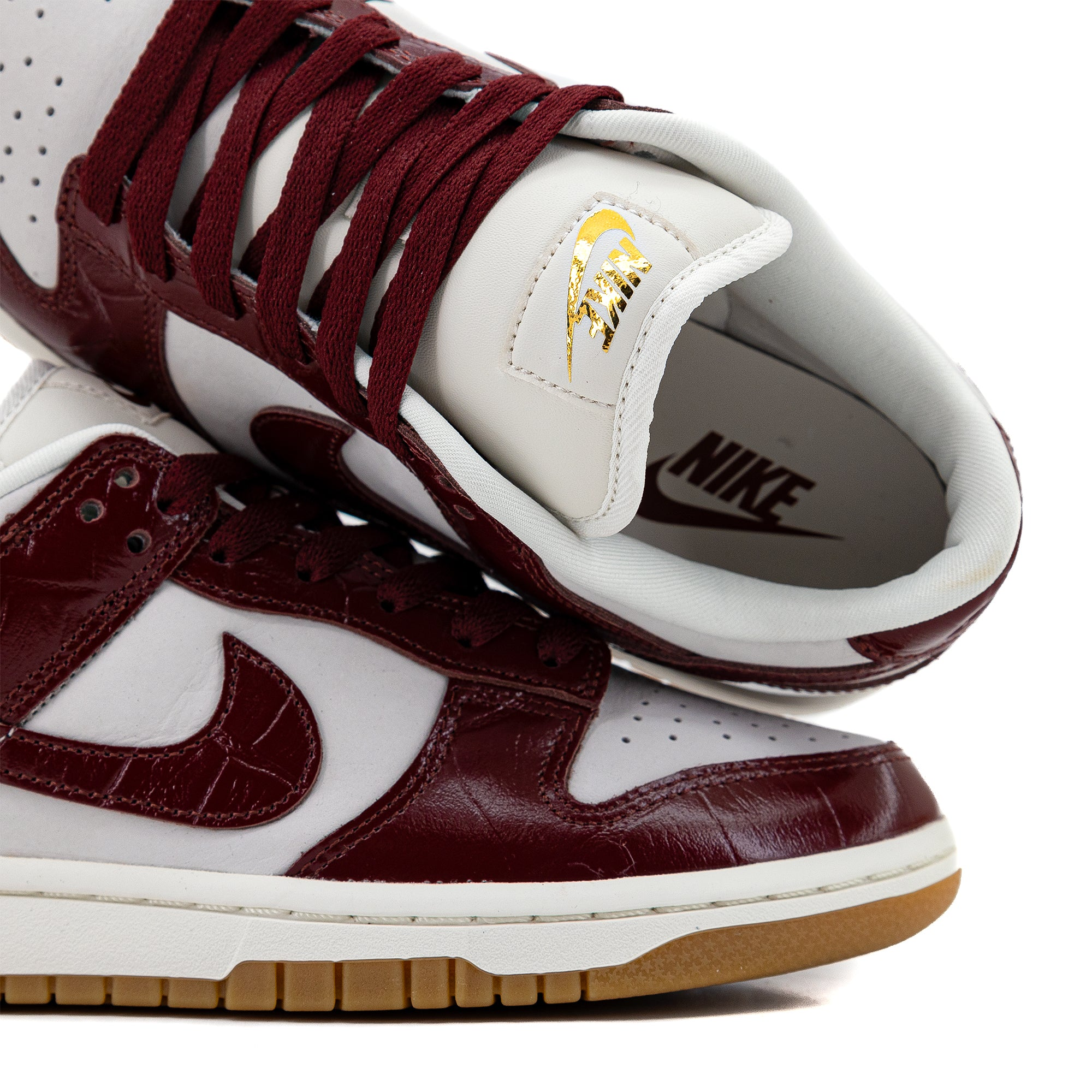 Giày Nike Dunk Low LX "Red Croc" FJ2260-004 - Ảnh 5