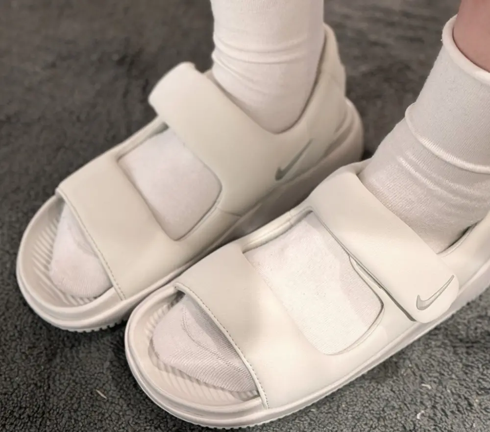 Dép Nike Calm Sandalen ‘White’ FJ6043-002 - Ảnh 3