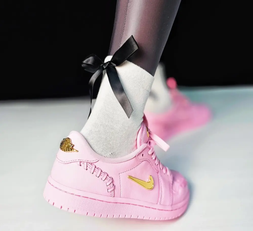 Giày Nike Air Jordan 1 Low Method Of Make ‘Pink’ FN5032-600 - Ảnh 4