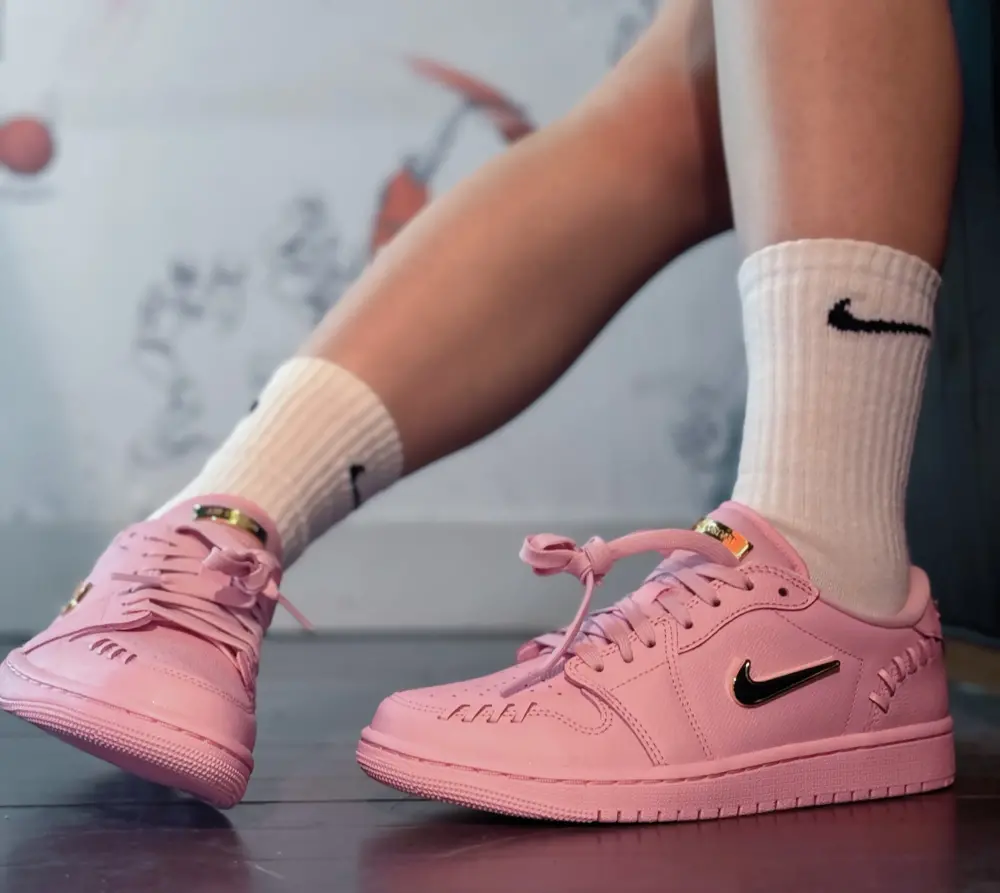Giày Nike Air Jordan 1 Low Method Of Make ‘Pink’ FN5032-600 - Ảnh 3