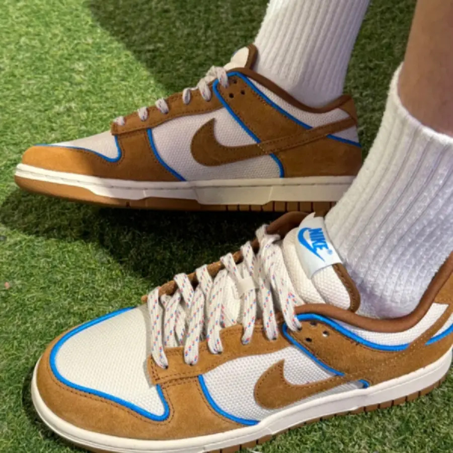 Giày Nike Dunk Low Premium ‘Light British Tan’ FN5825-100 - Ảnh 5