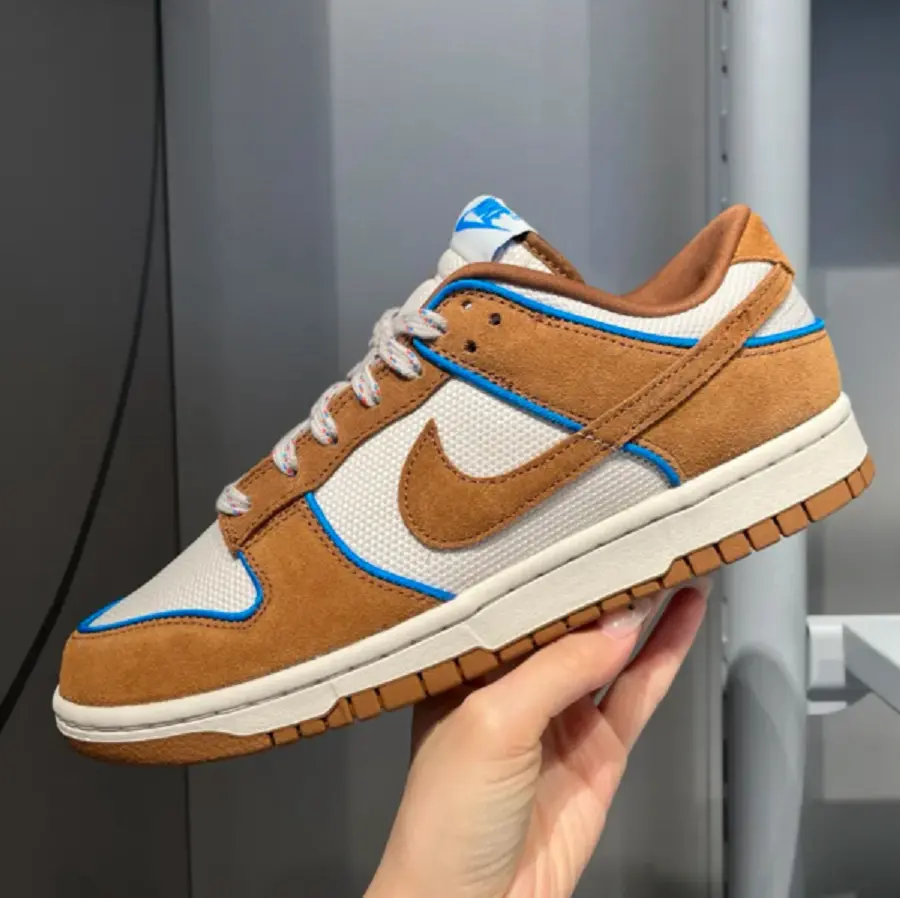 Giày Nike Dunk Low Premium ‘Light British Tan’ FN5825-100 - Ảnh 3