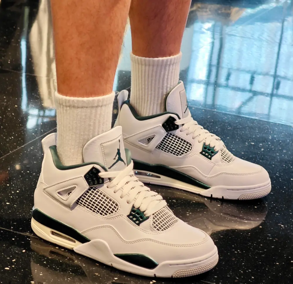 Alternative view of Giày Nike Air Jordan 4 Retro ‘Oxidized Green’ FQ8213-103