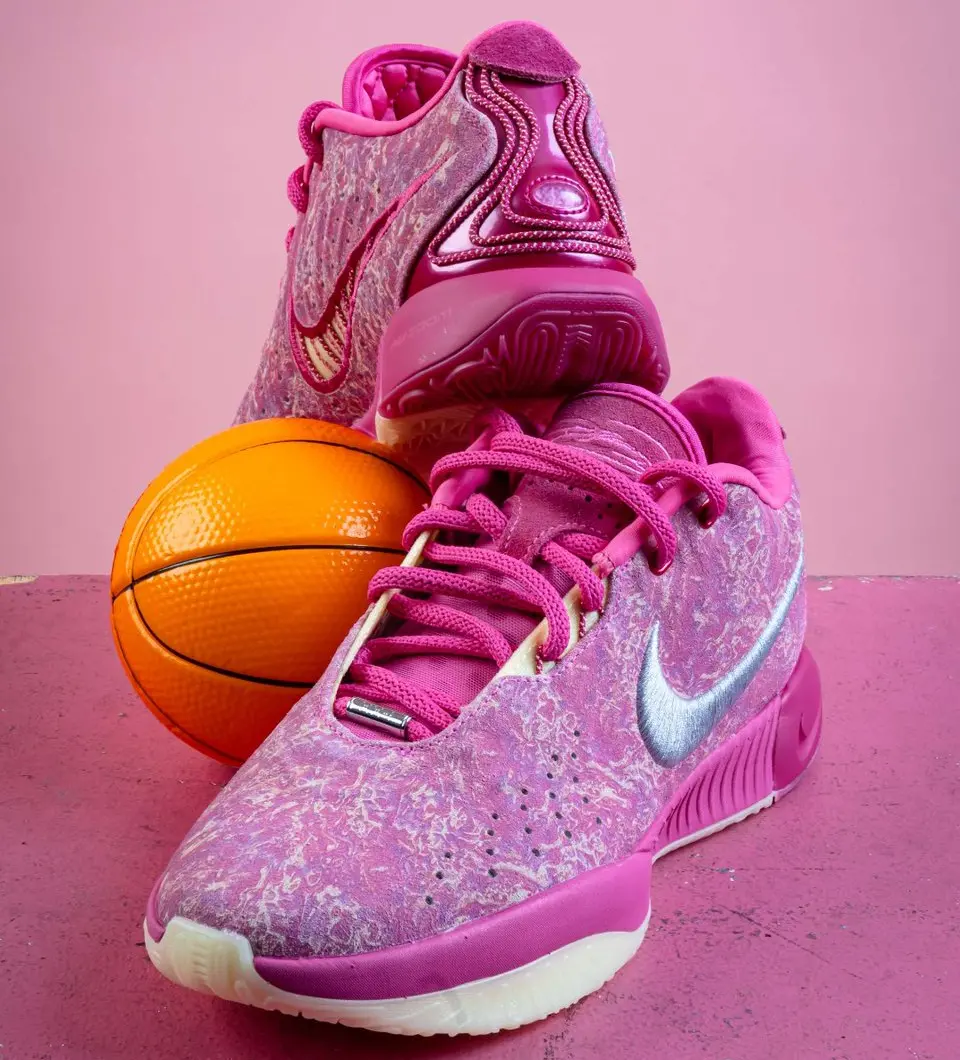 Giày Nike LeBron 21 “Pink Multi-Color” HF0721-900 - Ảnh 5