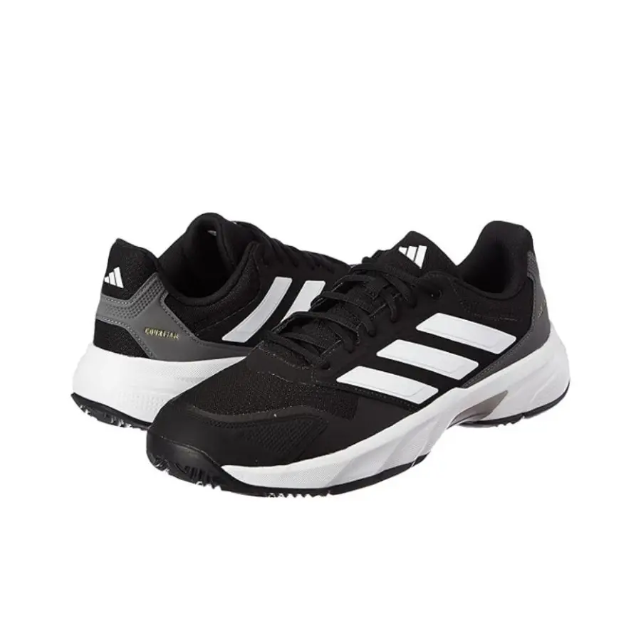 Giày Adidas CourtJam Control 3 ‘Black White’ IF0458 - Ảnh 3