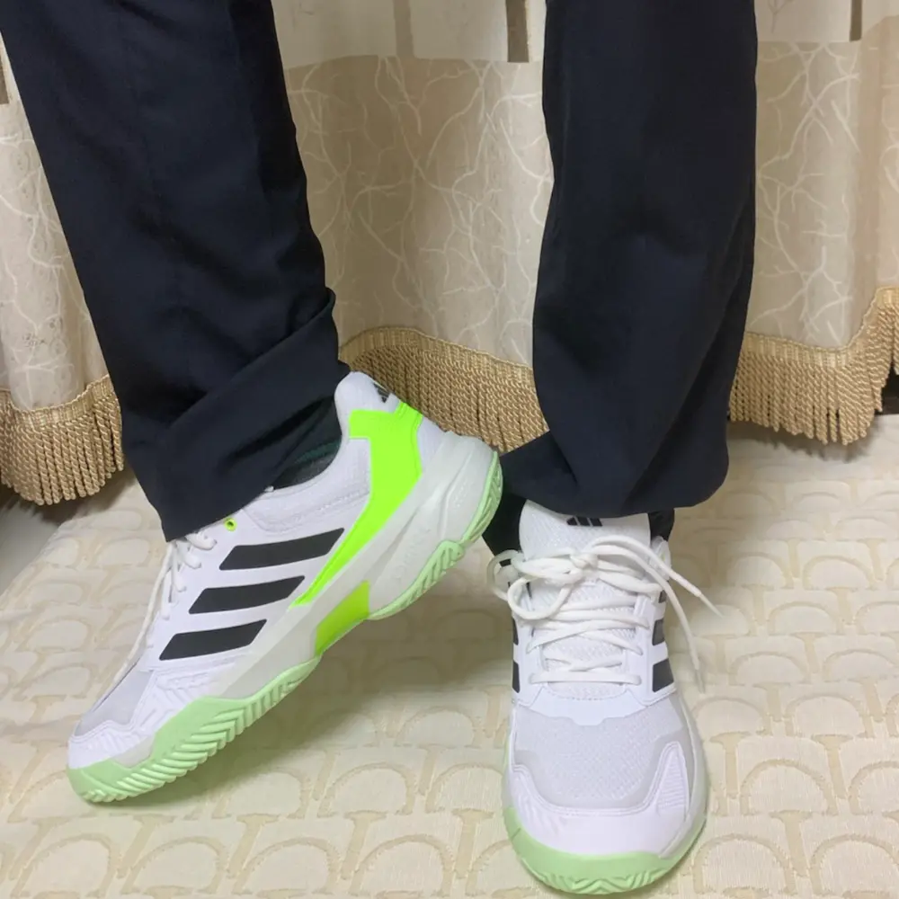 Giày Adidas CourtJam Control 3 ‘White Lucid Lemon’ IF0459 - Ảnh 3