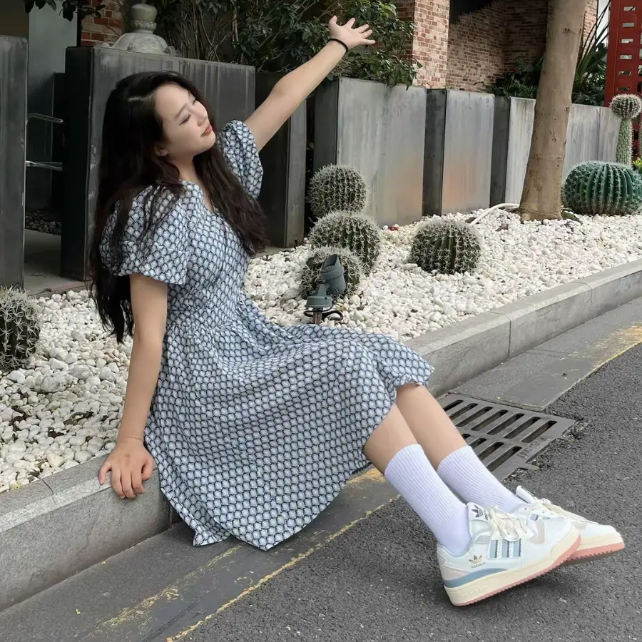 Giày Adidas Forum Low CL ‘White Wonder Blue’ IG3964 - Ảnh 5