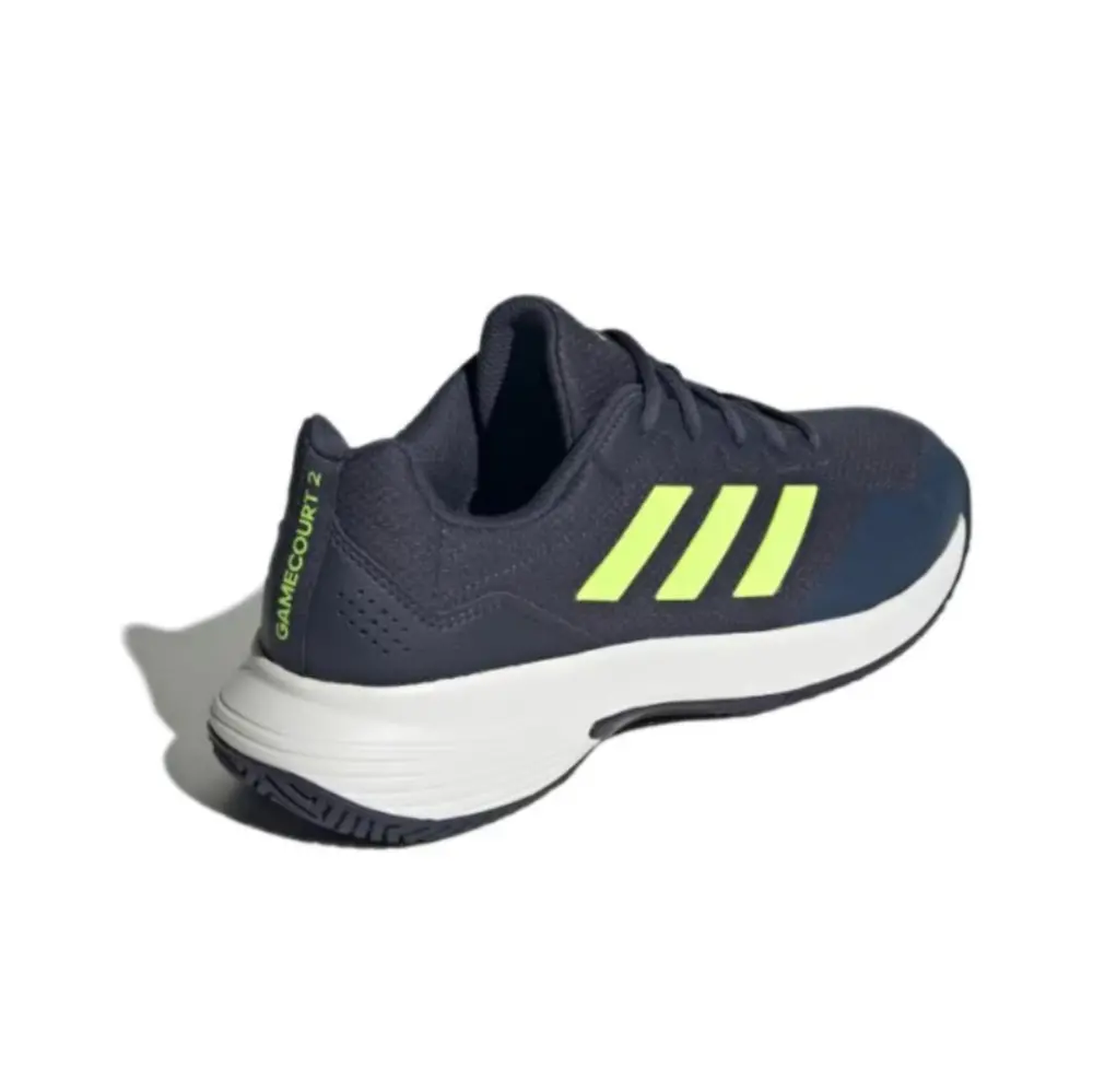 Giày Adidas GameCourt 2.0 ‘Shadow Navy Lucid Lemon’ IE0854 - Ảnh 5