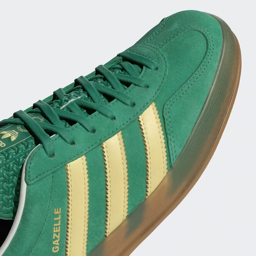 Giày Adidas Gazelle Indoor ‘Court Green Almost Yellow’ IH7500 - Ảnh 2