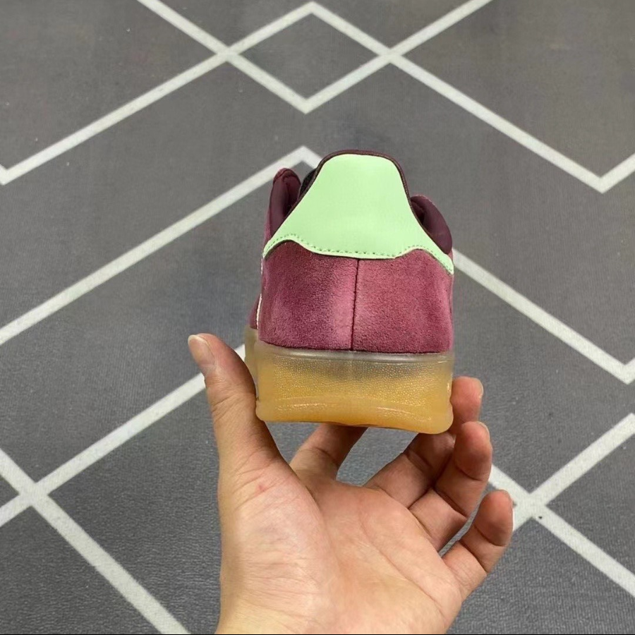 Giày Adidas Gazelle Indoor ‘Red Semi Green Spark’ IH7487 - Ảnh 5