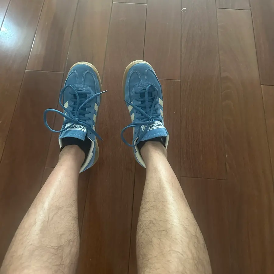 Alternative view of Giày Adidas Handball Spezial ‘Core Blue Gum’ IG6194