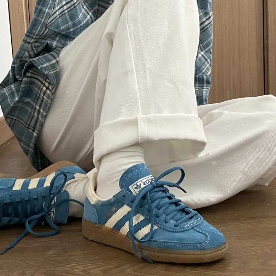 Giày Adidas Handball Spezial ‘Core Blue Gum’ IG6194 - Ảnh 5