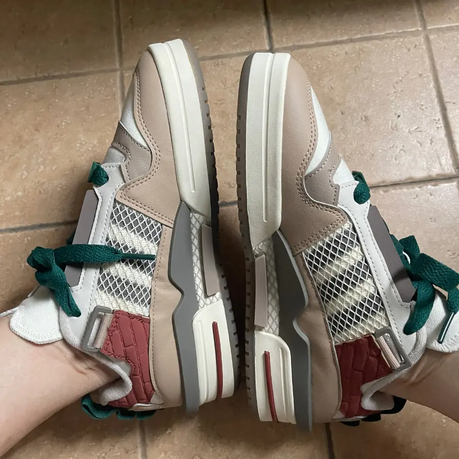 Alternative view of Giày Adidas Originals Forum Low Shoes ‘Brown Grey Red’ IG3678