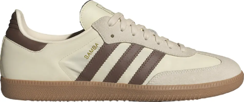 Giày Adidas Samba OG ‘Cream White Preloved Brown’ ID1447