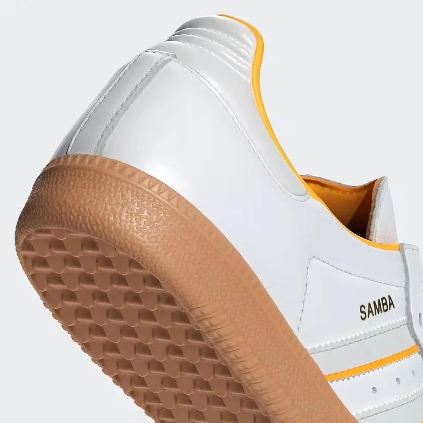 Giày Adidas Samba OG ‘White Crew Yellow’ ID1479 - Ảnh 6