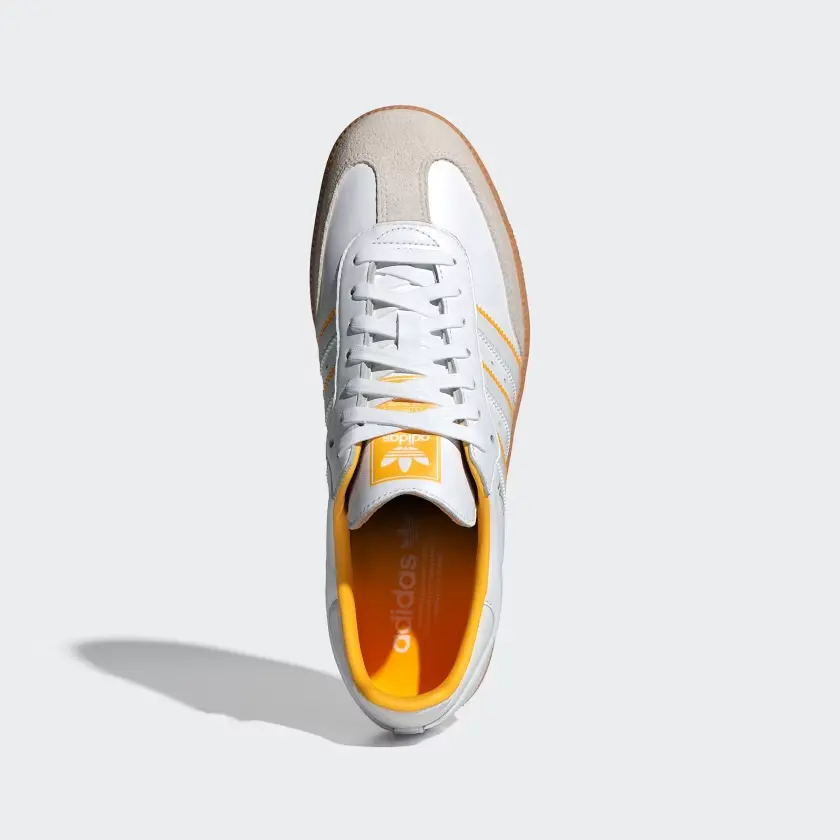Giày Adidas Samba OG ‘White Crew Yellow’ ID1479 - Ảnh 5