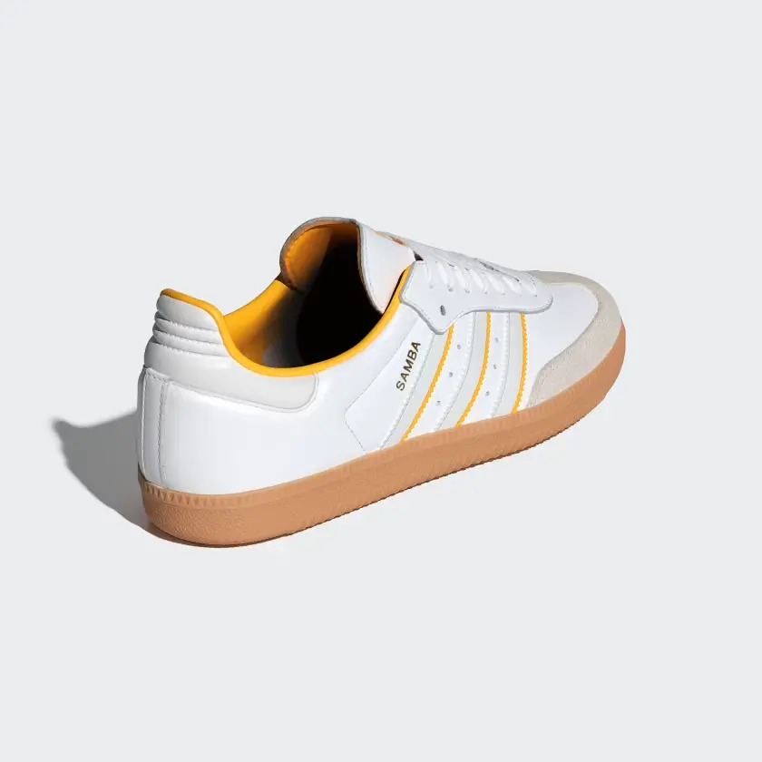Giày Adidas Samba OG ‘White Crew Yellow’ ID1479 - Ảnh 3
