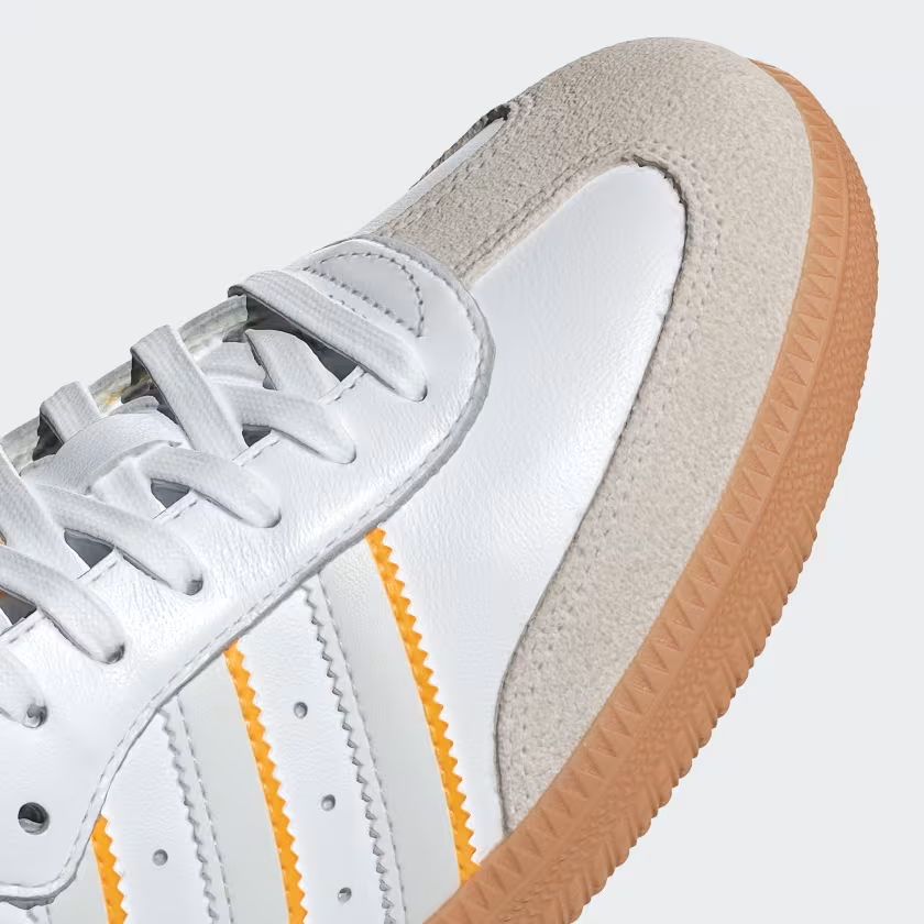 Giày Adidas Samba OG ‘White Crew Yellow’ ID1479 - Ảnh 2