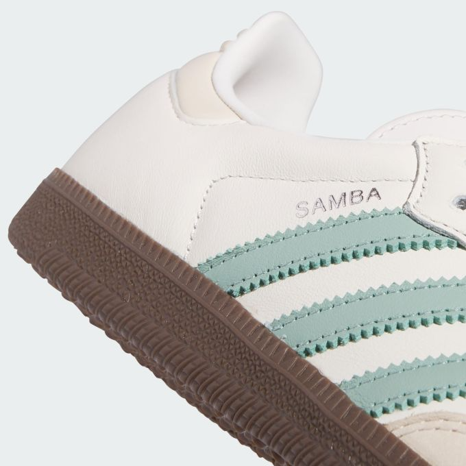 Giày Adidas Samba OG ‘White Hazy Green’ IH2752 - Ảnh 5