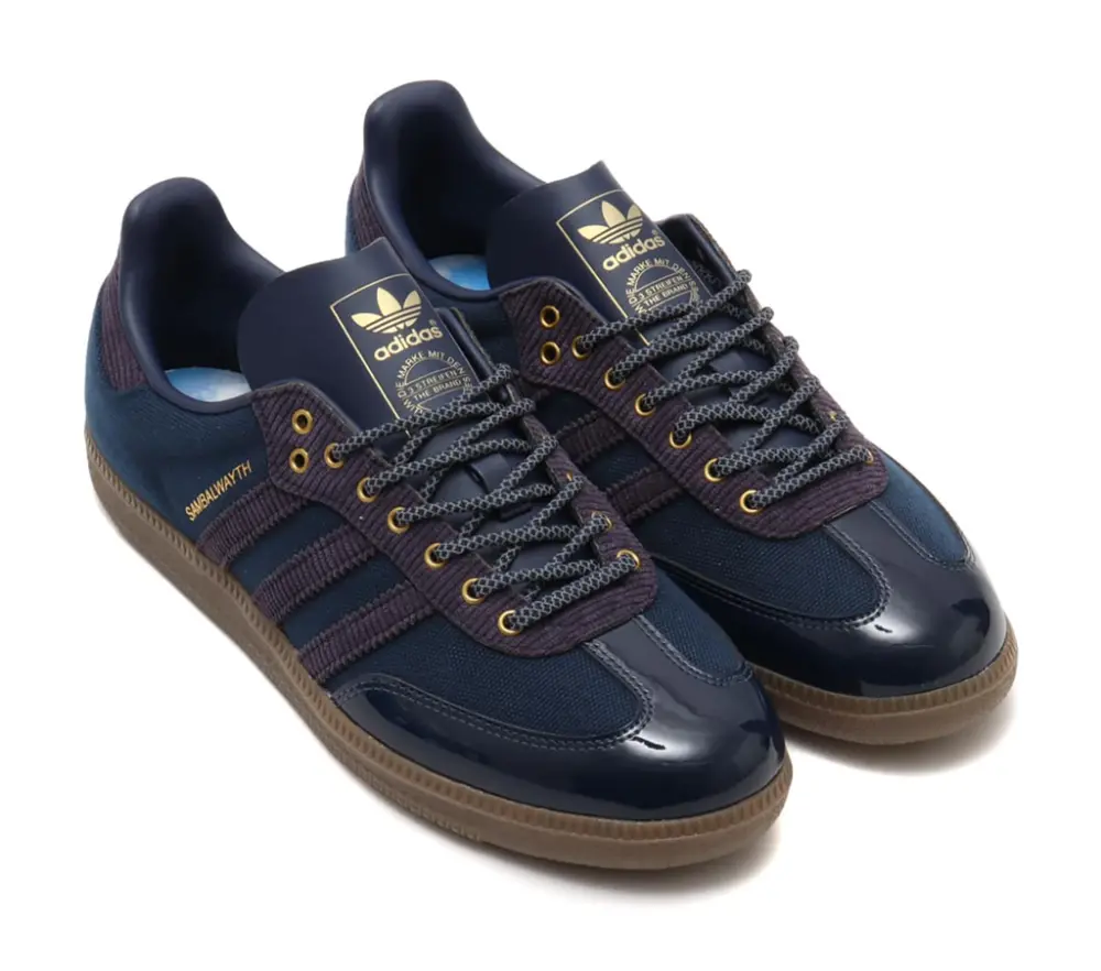Giày Adidas Samba OG x Alwayth ‘College Navy’ IH5186 - Ảnh 4