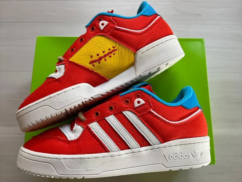 Giày Adidas Simpsons x Rivalry 86 Low ‘Treehouse Horror’ IE7180 - Ảnh 3