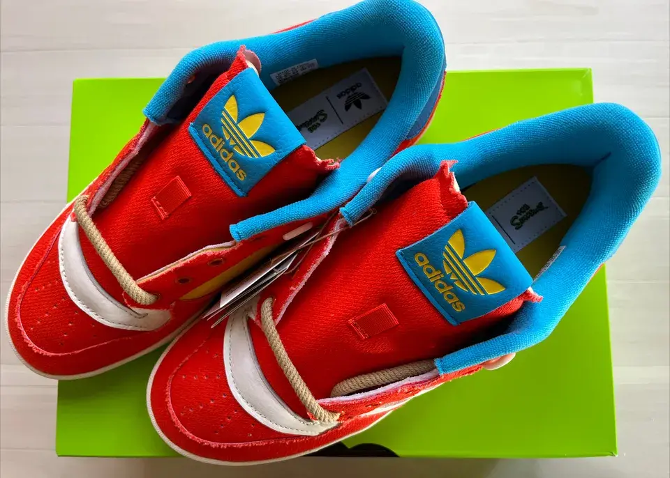 Giày Adidas Simpsons x Rivalry 86 Low ‘Treehouse Horror’ IE7180 - Ảnh 5