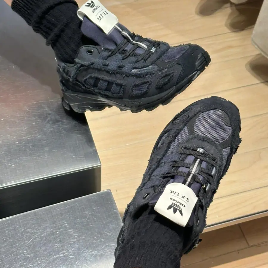 Giày Adidas Song for the Mute x Shadowturf ‘Black Grey’ IF9403 - Ảnh 3