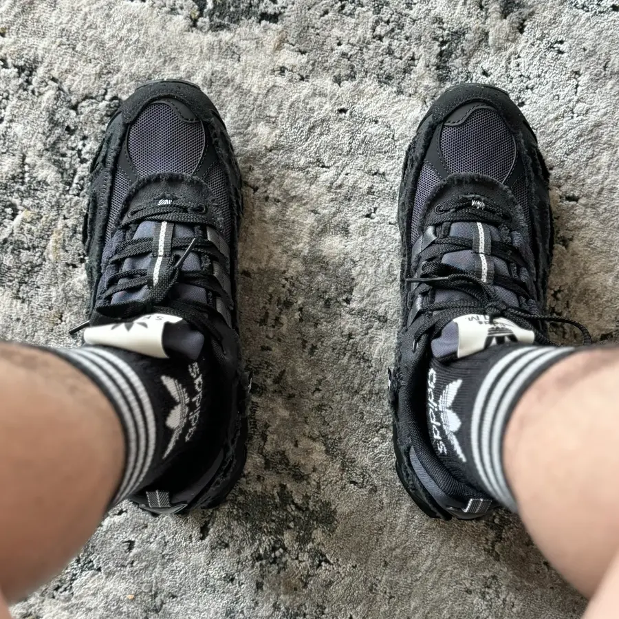 Giày Adidas Song for the Mute x Shadowturf ‘Black Grey’ IF9403 - Ảnh 4