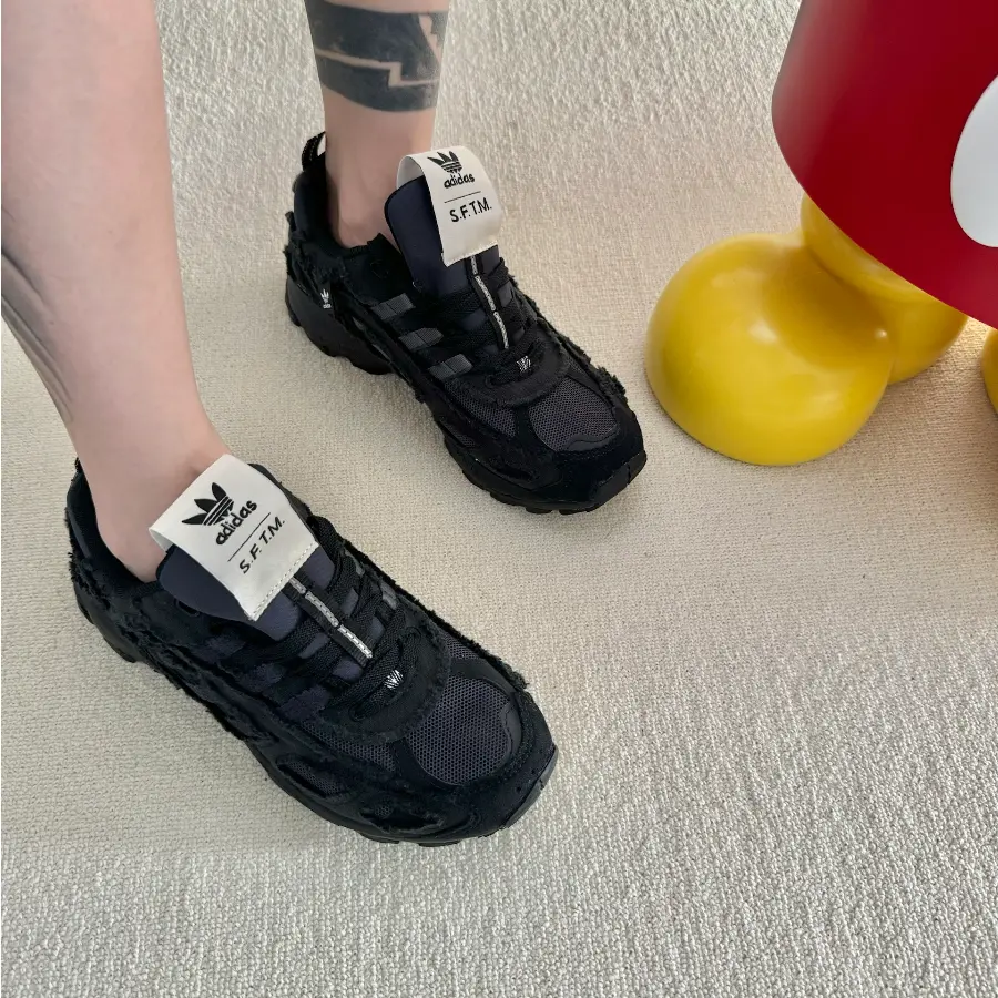 Giày Adidas Song for the Mute x Shadowturf ‘Black Grey’ IF9403 - Ảnh 5