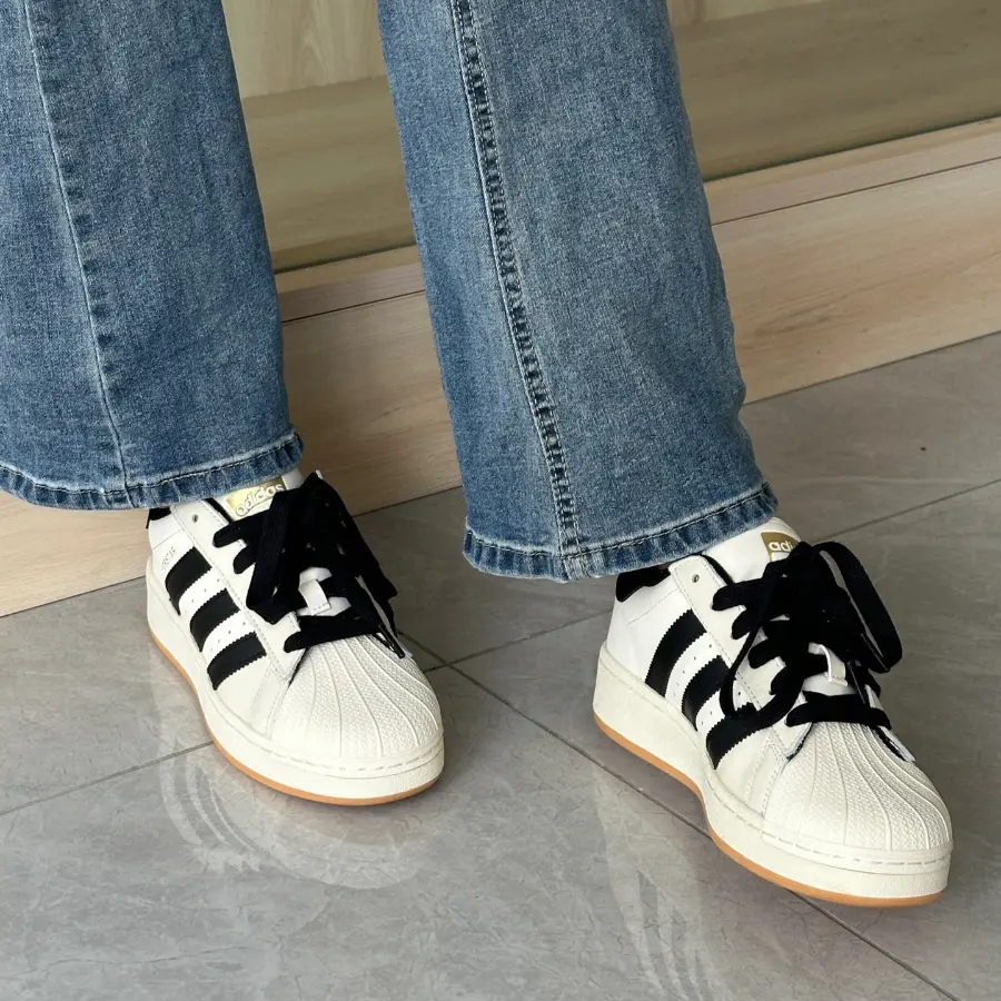 Giày Adidas Superstar XLG ‘Cream Black Gum’ ID5698 - Ảnh 3