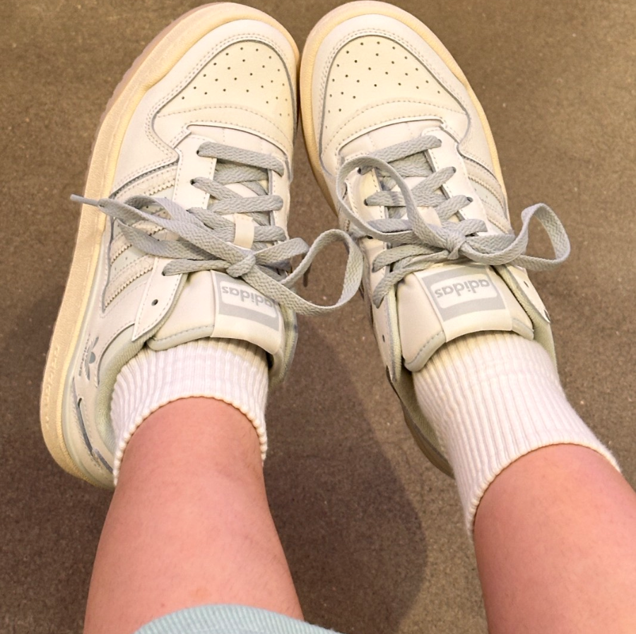 Giày Adidas Wmns Forum Bold Stripes ‘White Silver’ IG3973 - Ảnh 4